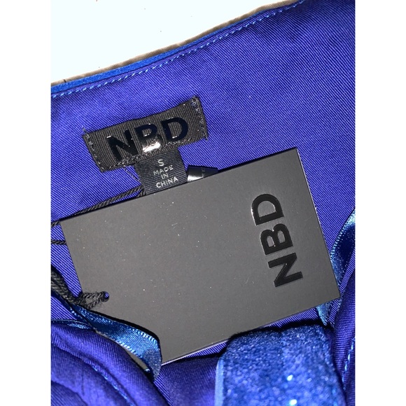 NBD | blue crystal corset - Picture 6 of 8